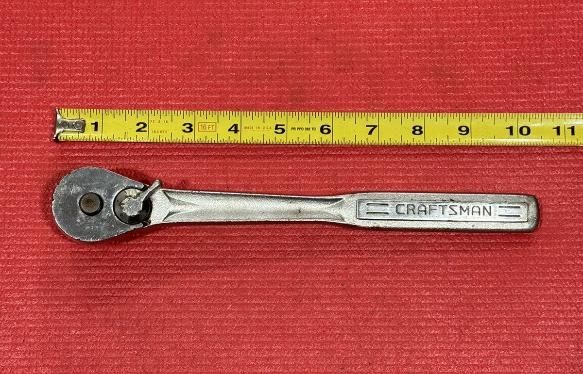 Vintage Craftsman VF 44985, 1/2" Drive Quick Release Ratchet Made in USA