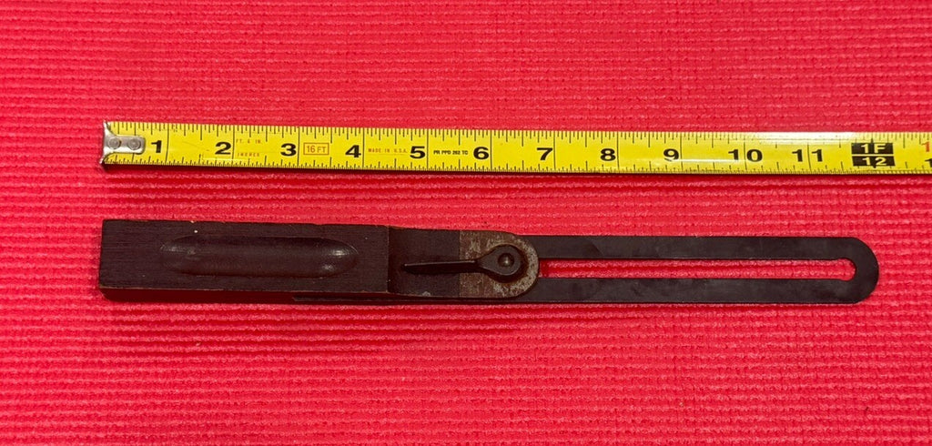 Vintage Stanley No. 25 Sliding 10” T Bevel Square Rosewood & Brass Made in USA