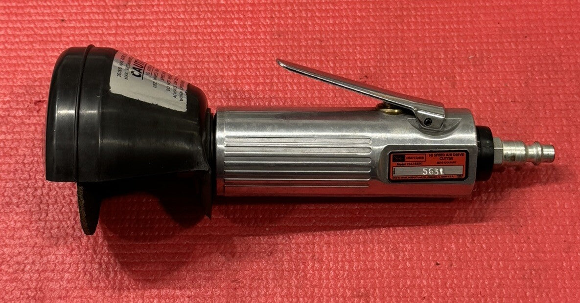 Vintage Sears Craftsman NEW 18891 Hi-Speed Air-Drive Cutter w/ OG Box & Receipt