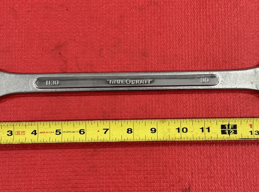Vintage TRUECRAFT Tools NEW 1130 Combination Wrench 30 mm 12 Point MADE IN JAPAN