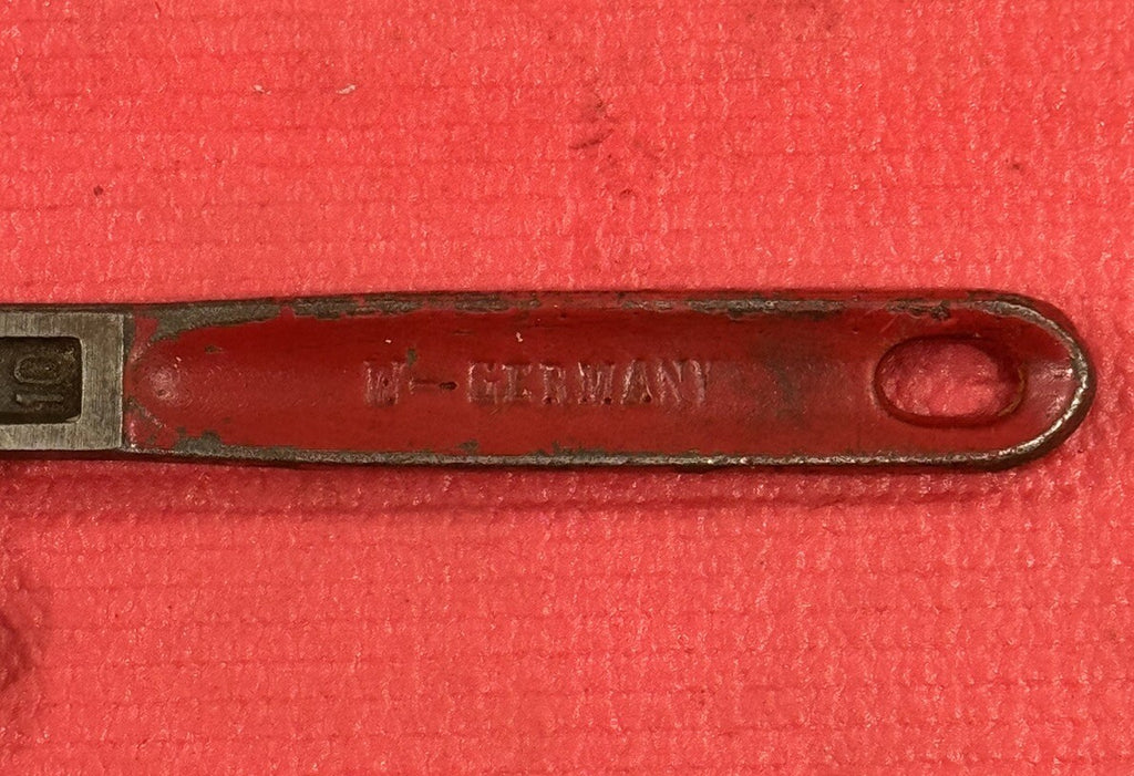 Vintage RARE W Germany Pipe Wrench 10” Inch Long RED GUARANTEED