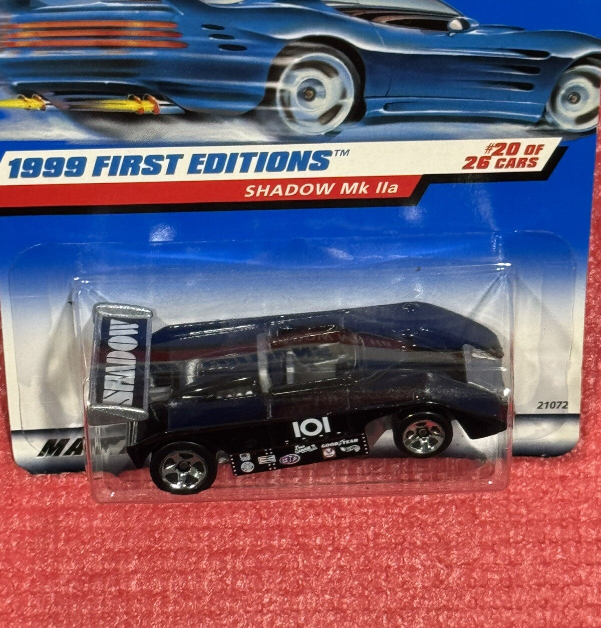 NEW Hot Wheels 1999 First Editions Series Shadow Mk lla Black #925