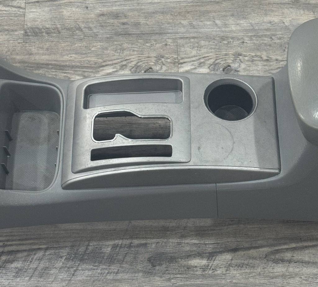 2005-09 TOYOTA TACOMA OEM FLOOR CENTER CONSOLE ASSEMBLY W/ TRIM LID GRAY GENUINE