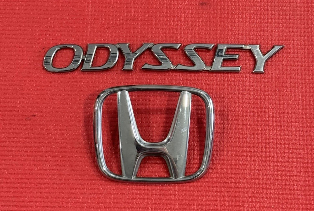 2005-2010 Honda Odyssey Tailgate Emblem Set Lift Gate Logo Badge OEM GENUINE