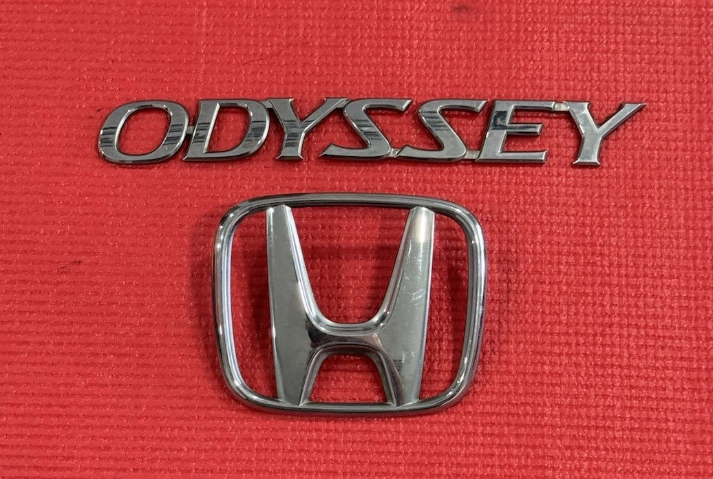 2005-2010 Honda Odyssey Tailgate Emblem Set Lift Gate Logo Badge OEM GENUINE