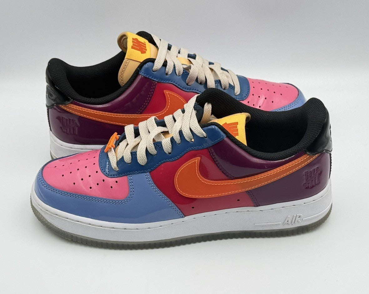 Nike Undefeated x Air Force 1 Low Total Orange Size 8.5 DV5255-400