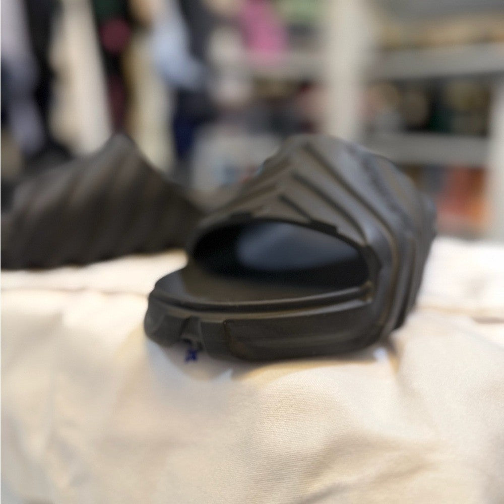 Off-White Black Men's Slide Sandals