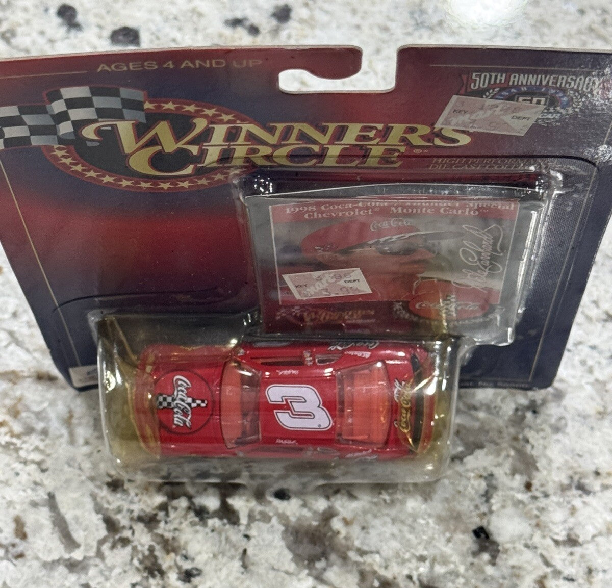 1998 Winners Circle 1/64 Dale Earnhardt #3 Coca-Cola Thunder Special Monte Carlo