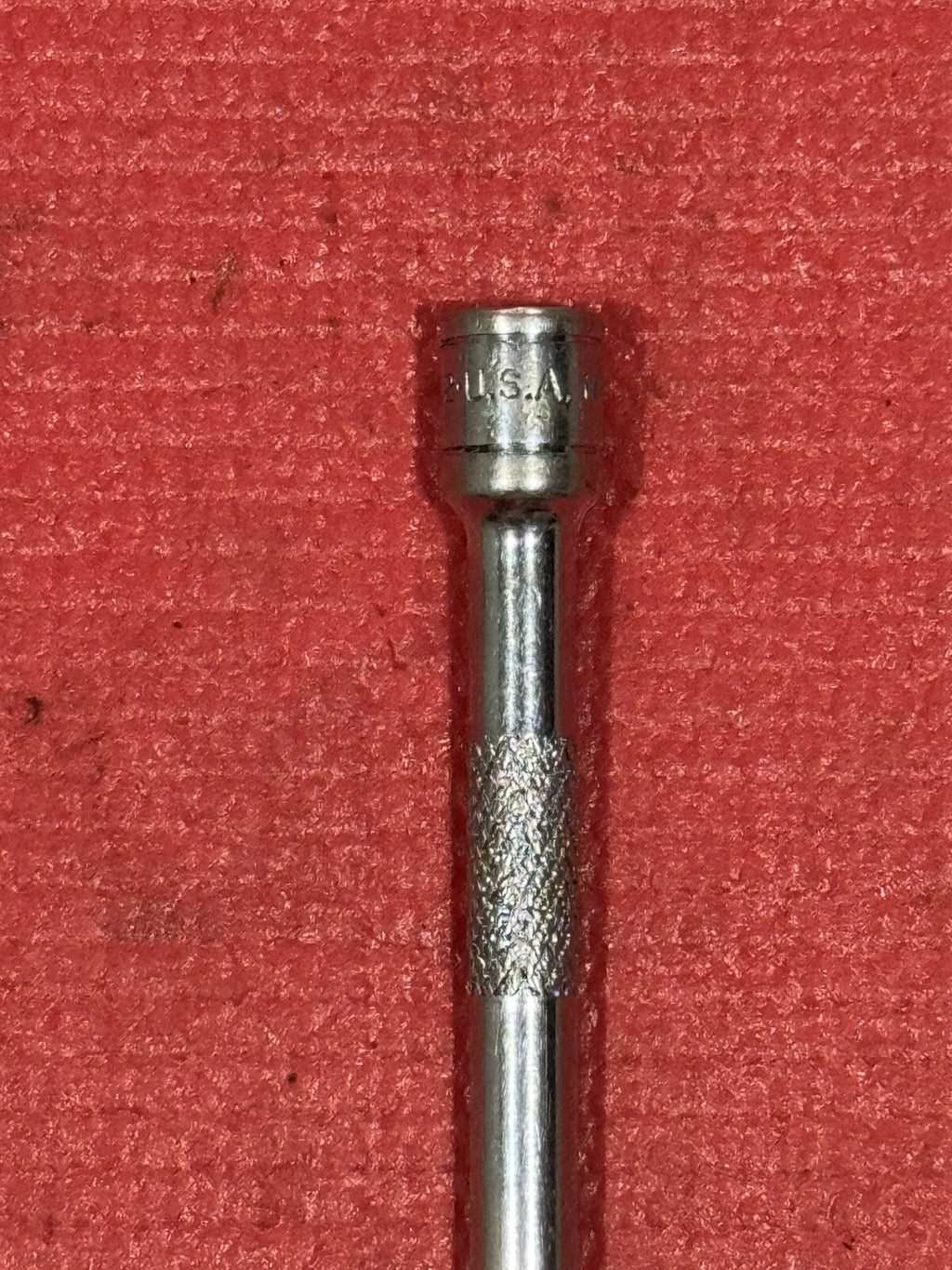 S-k Hand Tools 40962  1/4" Drive 6" Long Socket Extension Knurled SK Made In USA