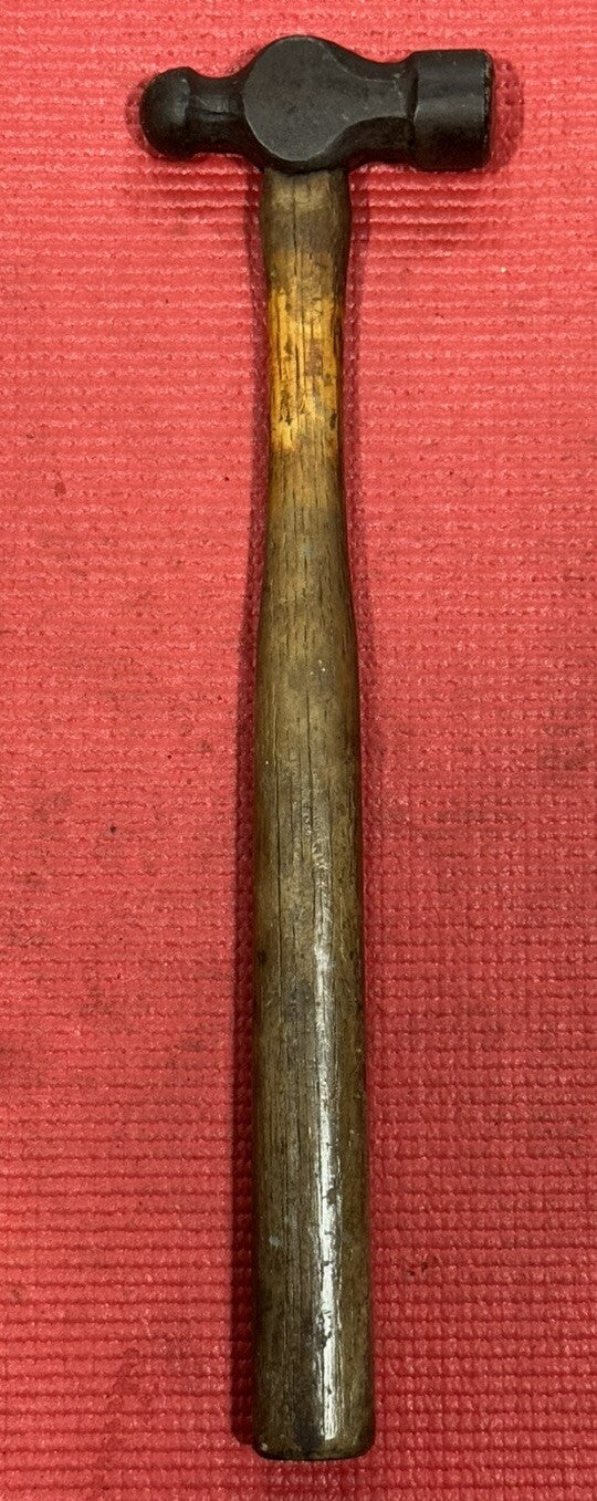 VINTAGE STANLEY NO. 308B 8 OZ. BALL PEEN HAMMER - W/Og HANDLE Made In USA