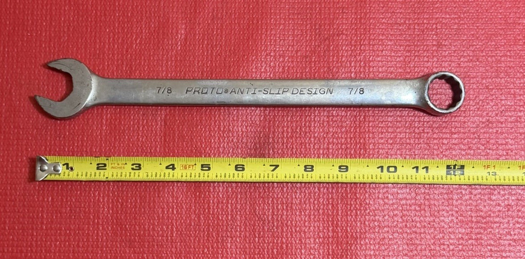 Proto 1228-T500 7/8" Anti-Slip Design Combination Wrench Professional USA MADE