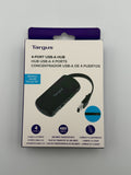 Targus ACH214 Black High-Speed PC & MAC Compatibility Portable 4-Port USB Hub