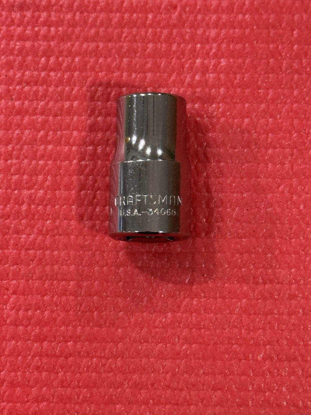 Craftsman 13mm 1/2" Drive Socket 12 point 34065 Easy Read Sears NOS Made In USA