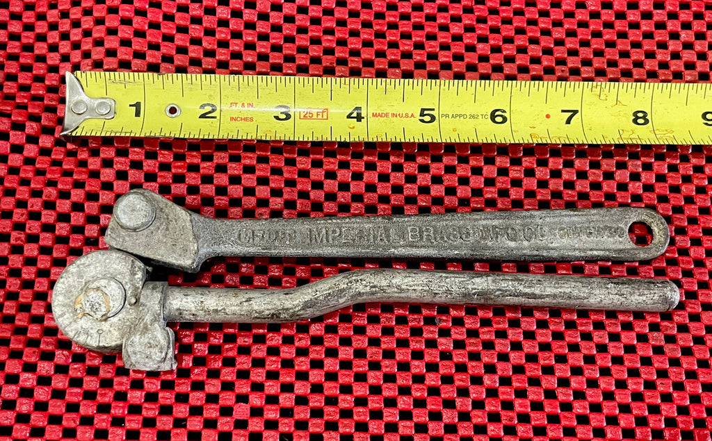 IMPERIAL BRASS MFG CO 5-9, 1/4" OD 9/16 TUBE BENDER Vintage USA N5