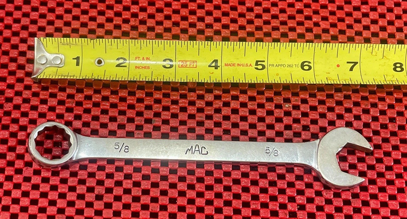 MAC Tools CW20  5/8" 12 Point Chrome Combination Wrench Made In USA 🇺🇸