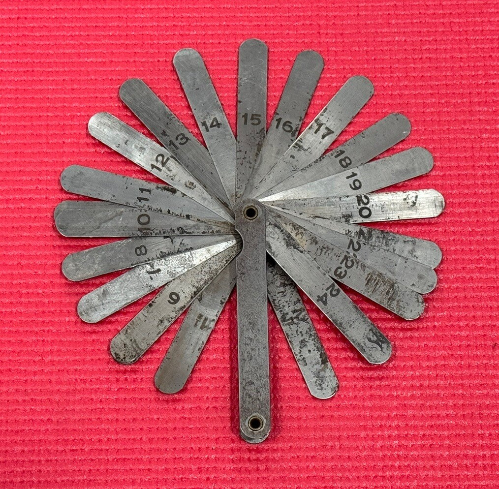 Vintage Kastar Tools Spark Plug Feeler Gauge Made in USA