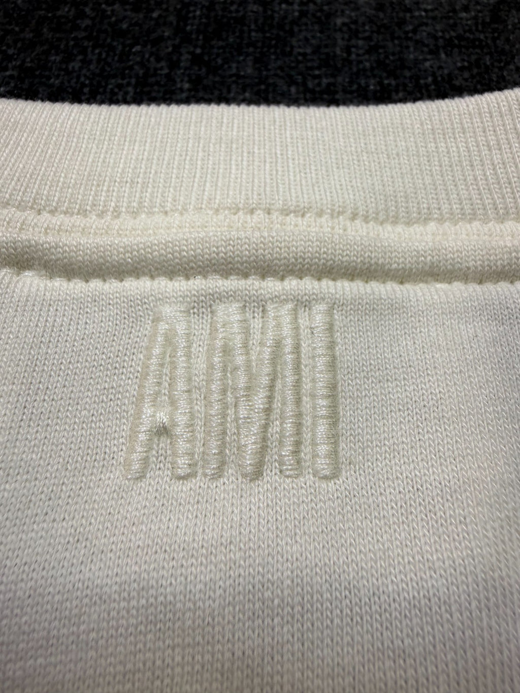 NWT Ami T-Shirt Men's X-Large White Short Sleeve Crew Neck Pullover Lightweight]