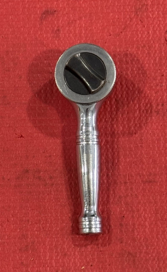 Great Neck 28006 3/8" Drive Stubby Thumbwheel Ratchet Great Condition