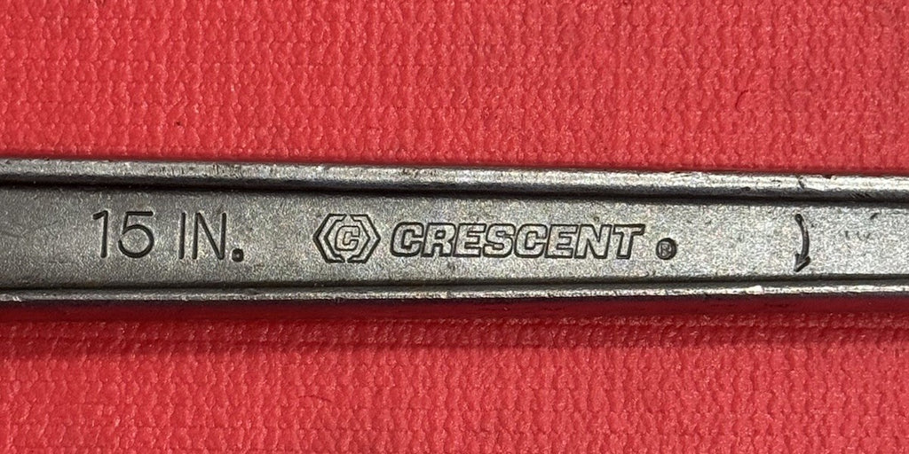 Crescent Tools 15" Adjustable Wrench "The Original Since 1907"  15” Long