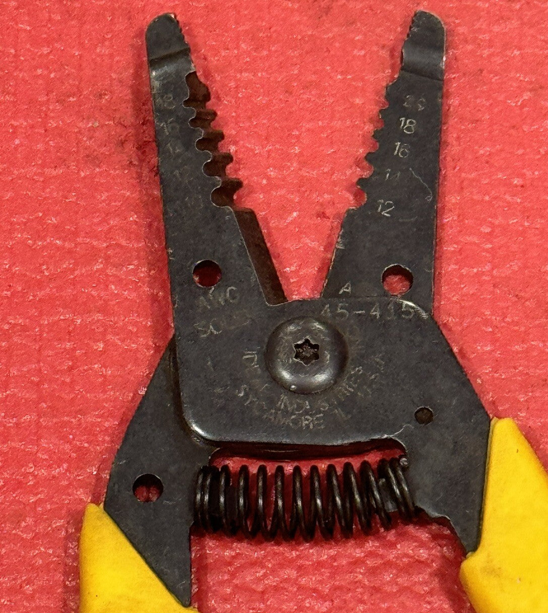IDEAL REFLEX T-STRIPPER 45-415 SUPER WIRE STRIPPER Made In USA