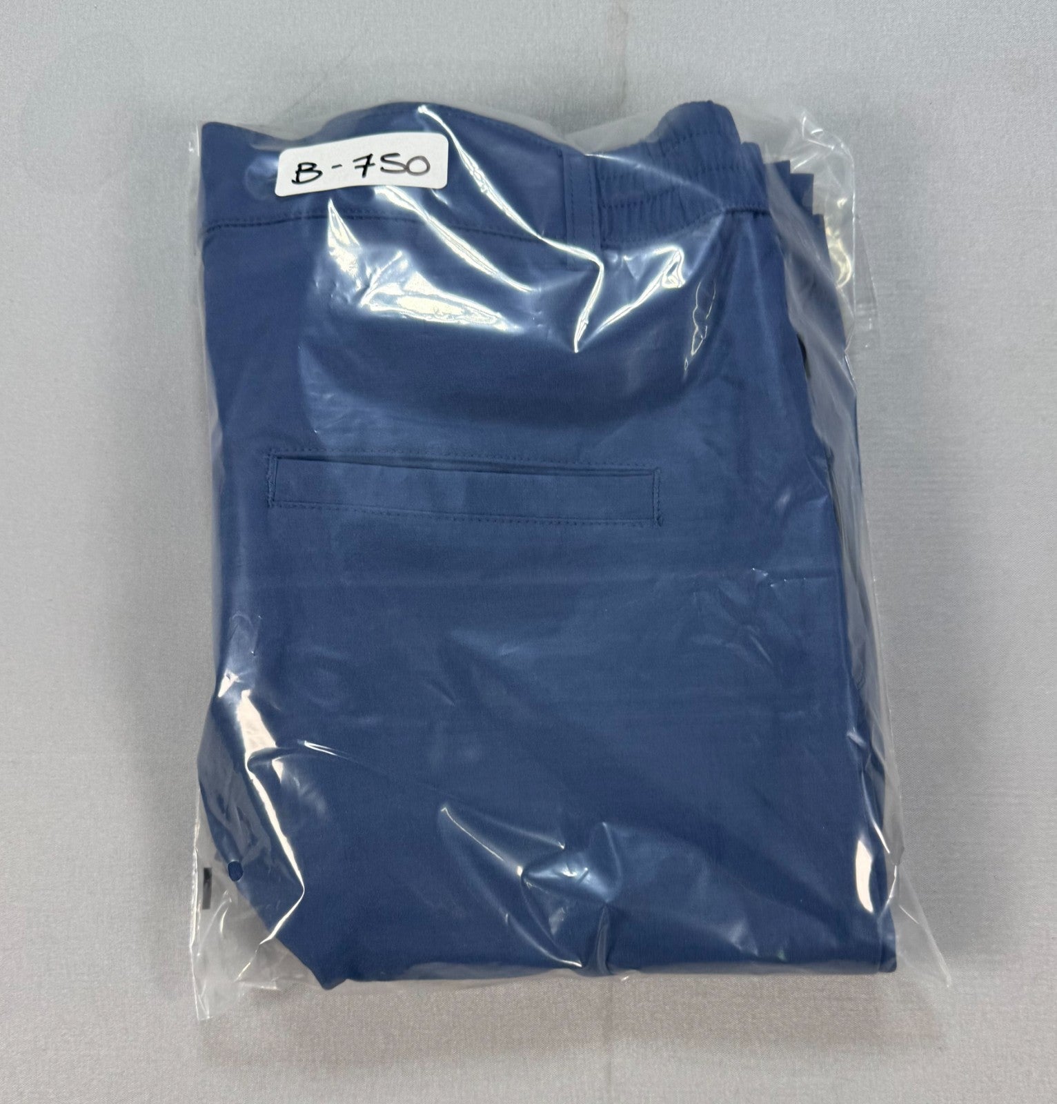 NWT Hiverlay Straight Leg Golf Pants Women Small Blue Lightweight Stretch Casual