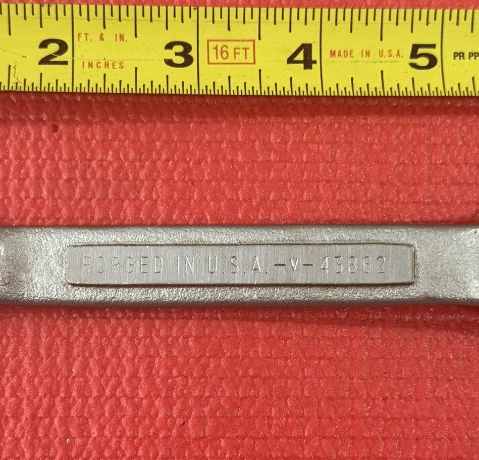 Craftsman V Series 43862 Double Box End Wrench 5/8" X 3/4”, 12PT Made in USA