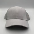 Pro Player Blank Trucker Hat Unisex Gray Mesh Adjustable Snapback Baseball Cap