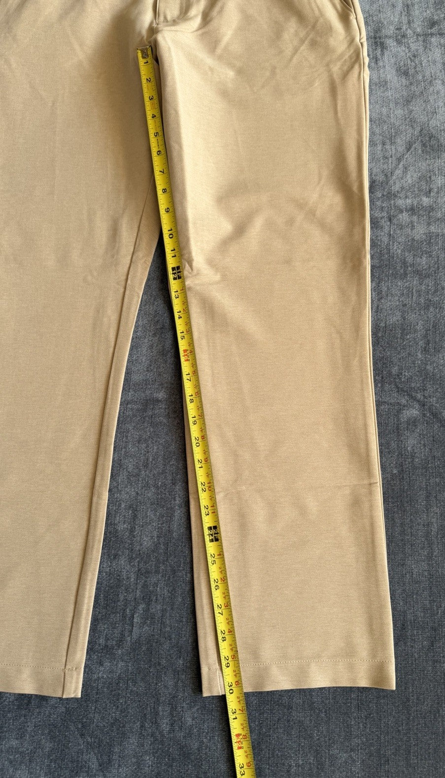Callaway Opti-Dri Stretch Golf Pants Chinchilla Beige Mens 36x30 Performance NWT