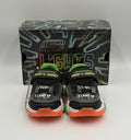 Skechers S Lights Mighty Glow 2.0-Dino Bolt Black Toddler Size 5 NEW WITH BOX