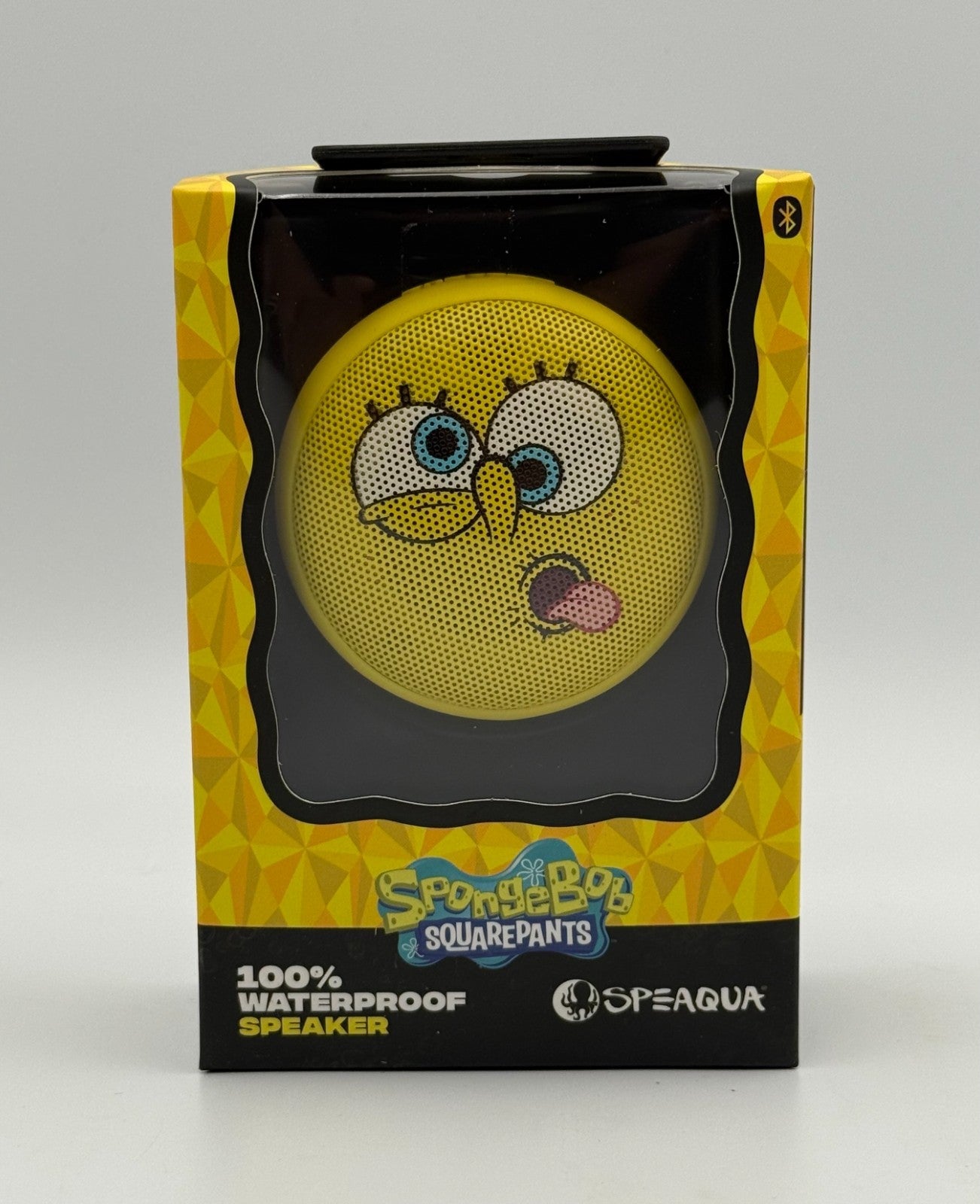 NEW Speaqua Silly Face SpongeBob SquarePants 100% Waterproof Bluetooth Speaker