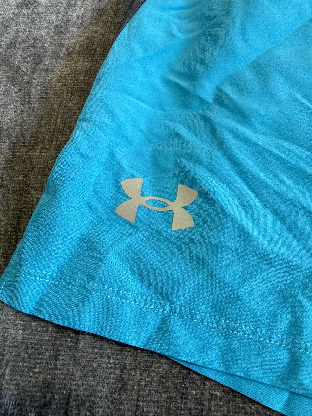 NWT Under Armour Launch Run 7" Shorts Men's Medium Blue Drawstring Lightweight