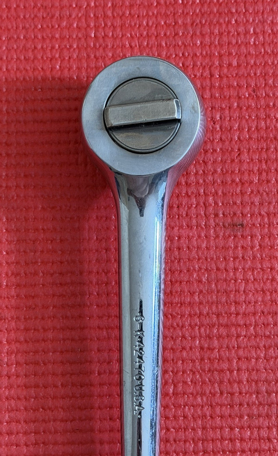 Vintage S-K Tools 42470 1/2" Drive Chrome Ratchet  Made in USA