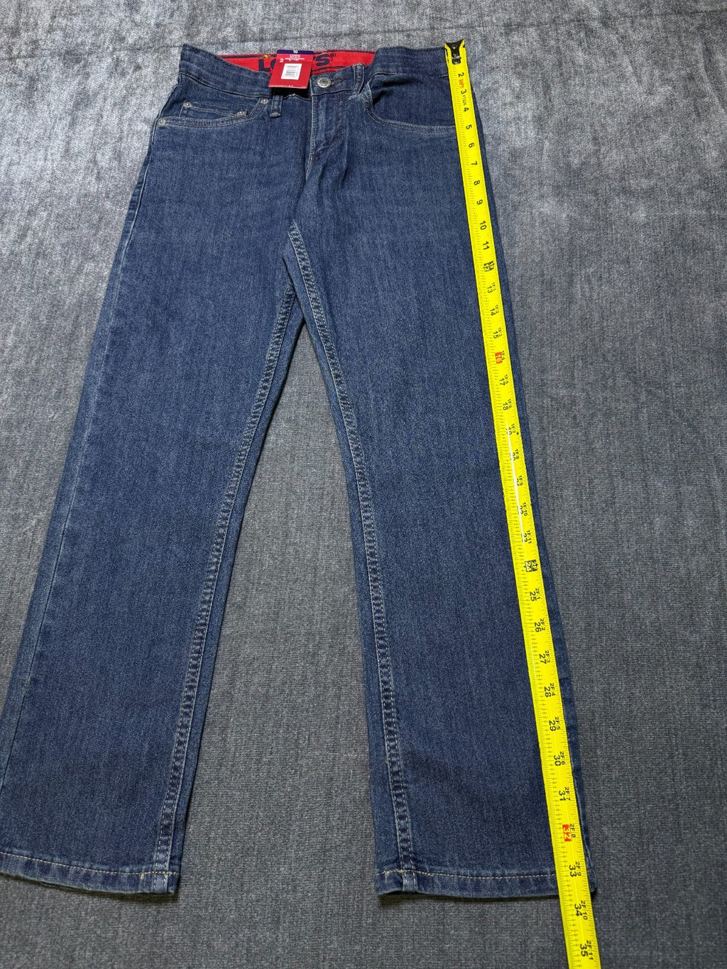 NWT Levi's 511 Slim Fit Performance Jeans Boys 10 Blue Denim Stretch Straight