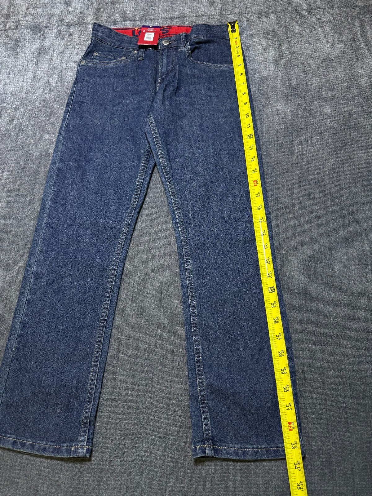 NWT Levi's 511 Slim Fit Performance Jeans Boys 10 Blue Denim Stretch Straight