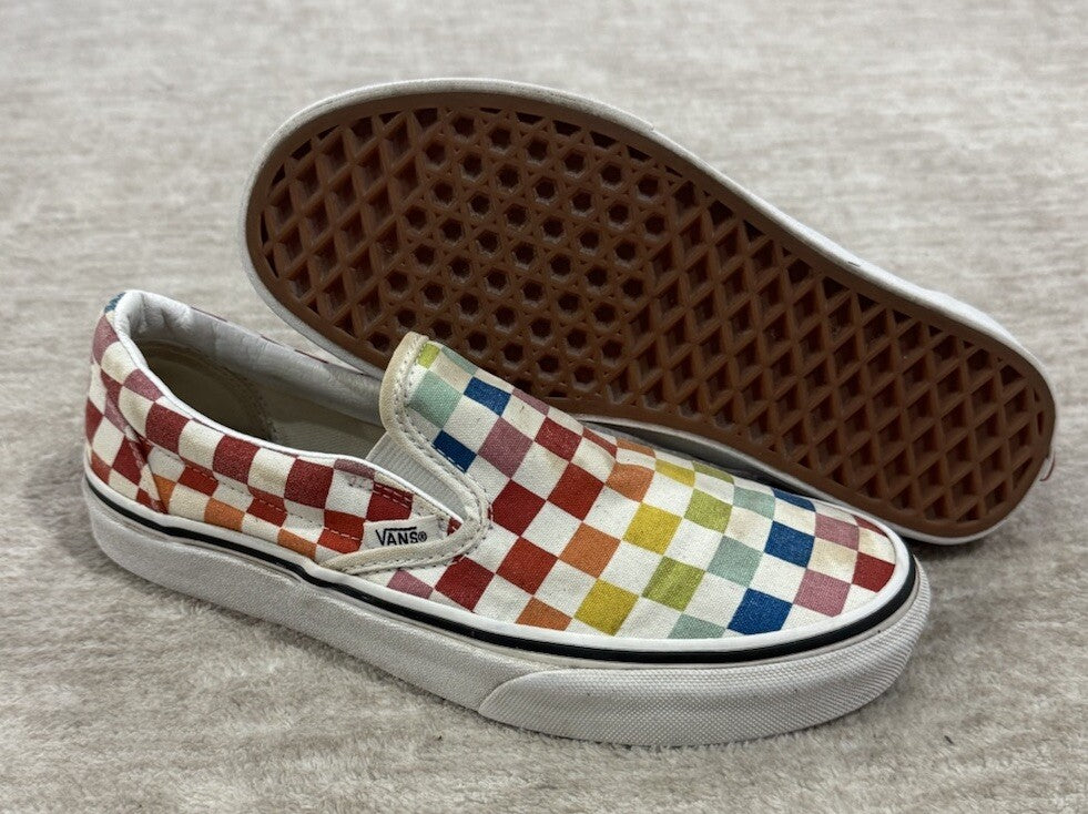 Vans Classic Slip-On Rainbow Men's size 5.5 & Women's size 7.0