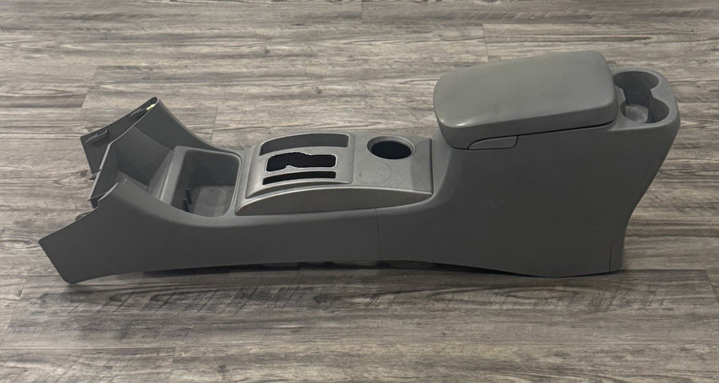2005-09 TOYOTA TACOMA OEM FLOOR CENTER CONSOLE ASSEMBLY W/ TRIM LID GRAY GENUINE
