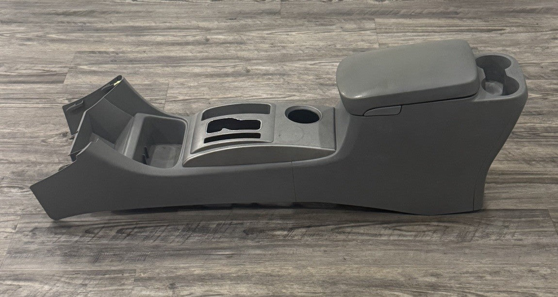 2005-09 TOYOTA TACOMA OEM FLOOR CENTER CONSOLE ASSEMBLY W/ TRIM LID GRAY GENUINE