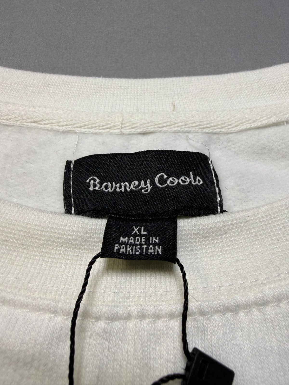 NWT B.Cools Barney If In Doubt Whip It Out Pullover Sweatshirt Men X-Large White