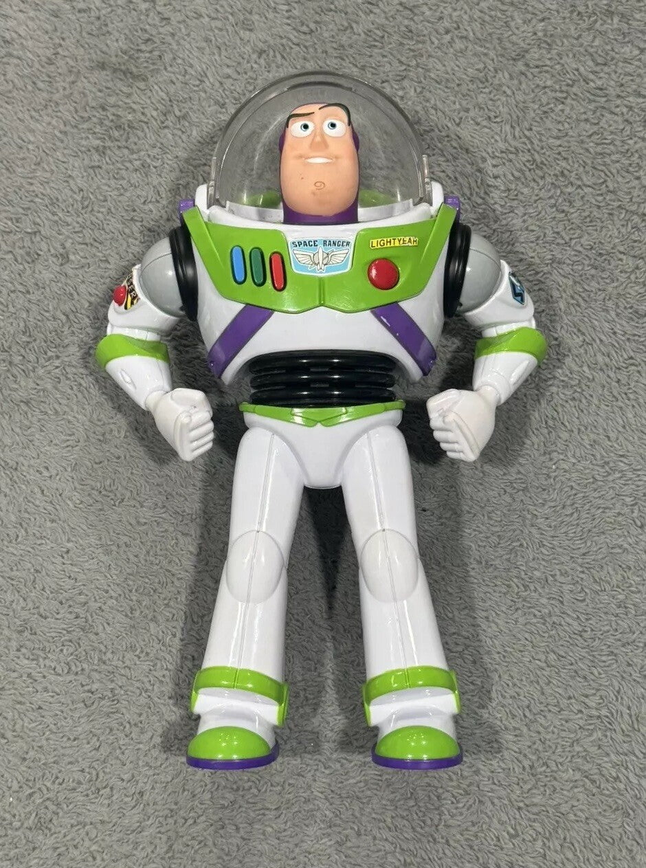 Buzz Lightyear 12" Thinkway Toys  Action Figure Disney Pixar Toy Story Talking