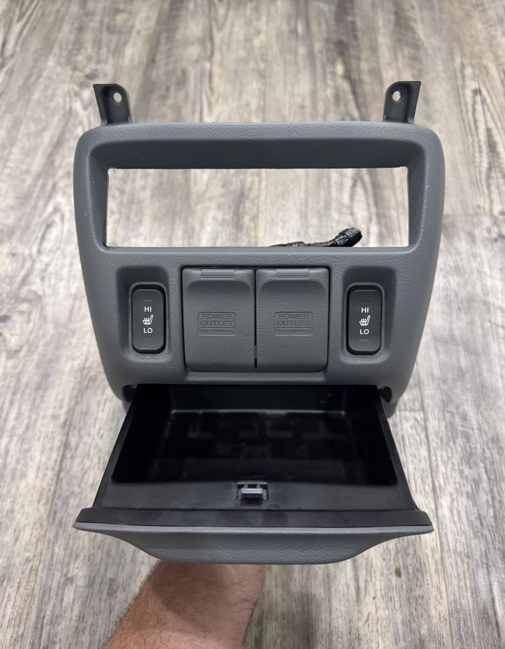 05-07 HONDA ODYSSEY OEM LOWER GLOVE BOX STORAGE COMPARTMENT W/HEADED SEAT SWITCH