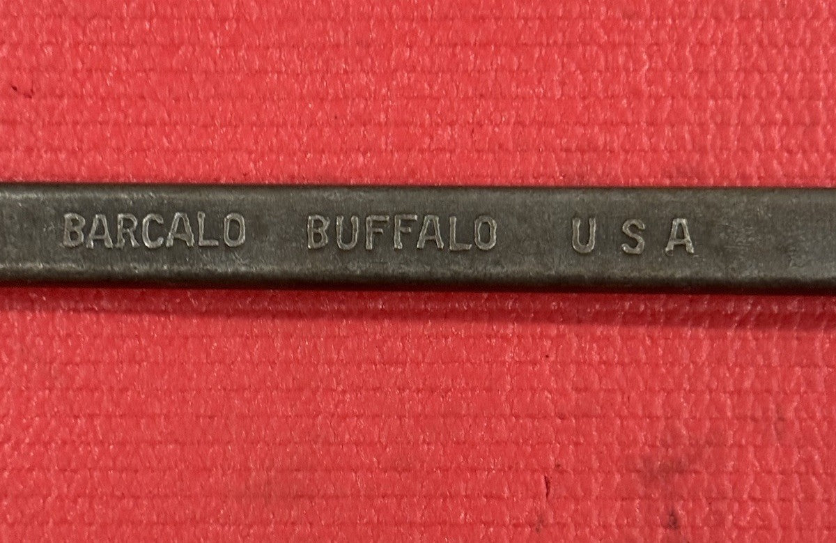 Vintage Barcalo Buffalo 13/16" X  7/8"  12 Point Double Box Wrench Made In USA