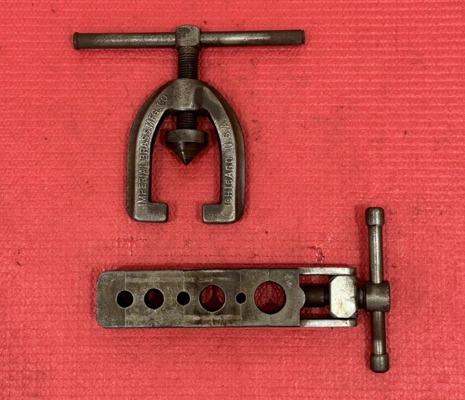 Hi-Duty Imperial Brass 300-F Flaring Tool Forged Steel Made in Chicago USA