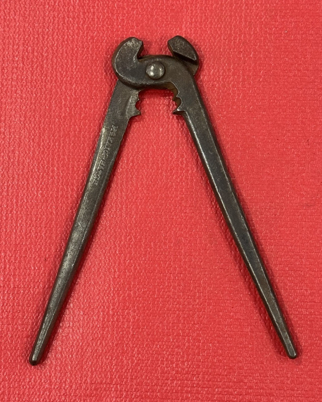 ANTIQUE Vintage MCKAIG-HATCH Truck Tire Chain Cross Bar Pliers /Nippers USA Tool