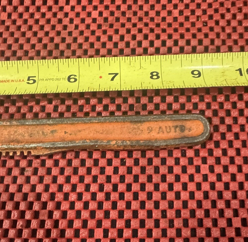 Vintage 9 AUTO 31 Adjustable Monkey Wrench Made in USA