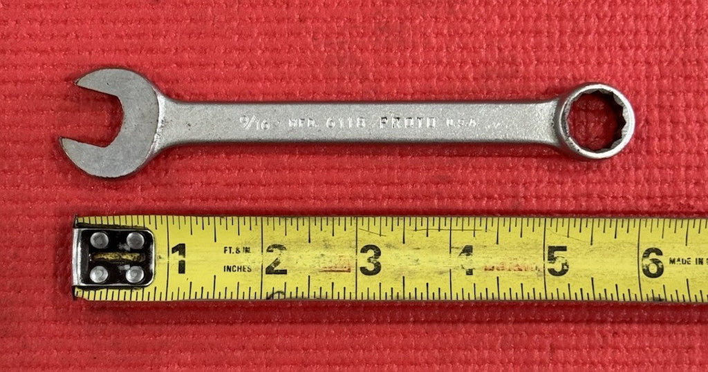 Vintage Proto Tools 6118, 9/16" 12 Point Combination Wrench Made In USA