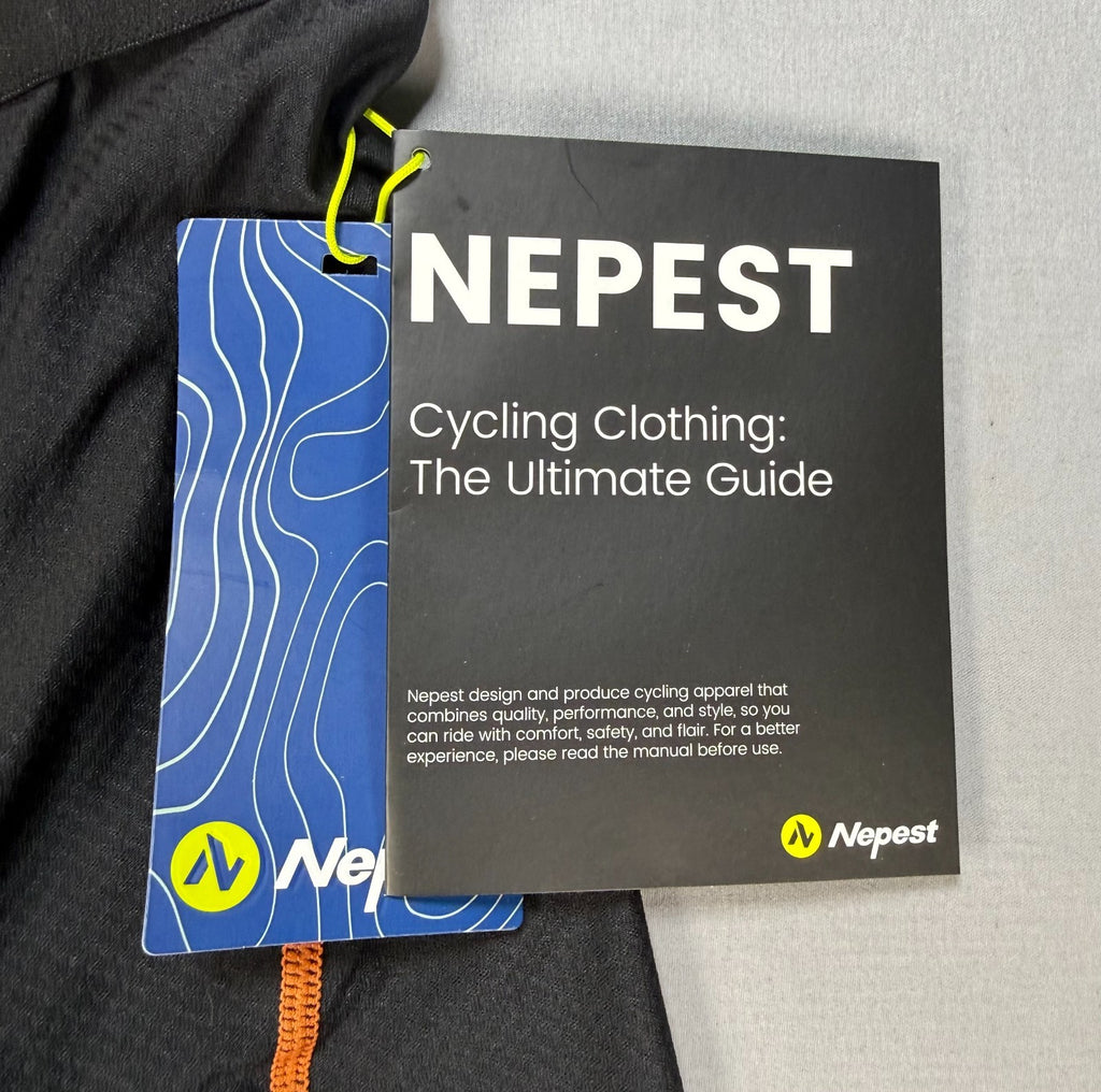 NWT Nepest Padded Cycling Shorts Men's Medium Black Bike Underwear Bicycle Gear