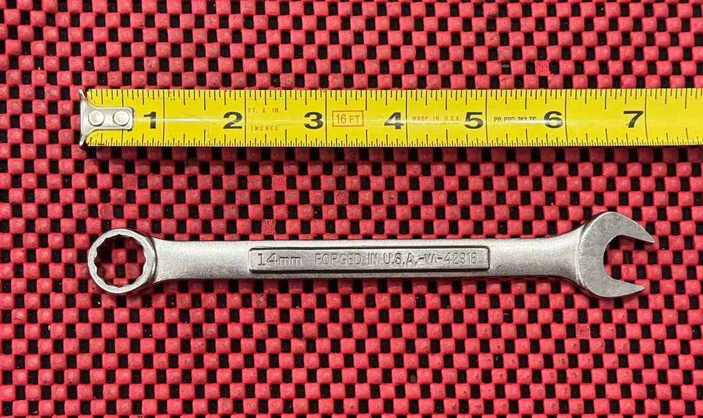 Craftsman VA 42918 NEW 14MM Combination Wrench 12PT MADE IN USA N8