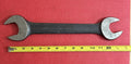 Vintage Williams Tools 739A 1 1/2” X 1 1/4” Double Open End Wrench 14" long USA