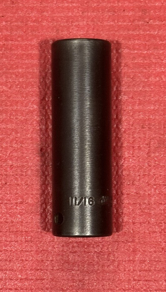 Vintage Williams Tools 14-622, 1/2" Drive SAE 11/16" Well Deep Impact Socket USA