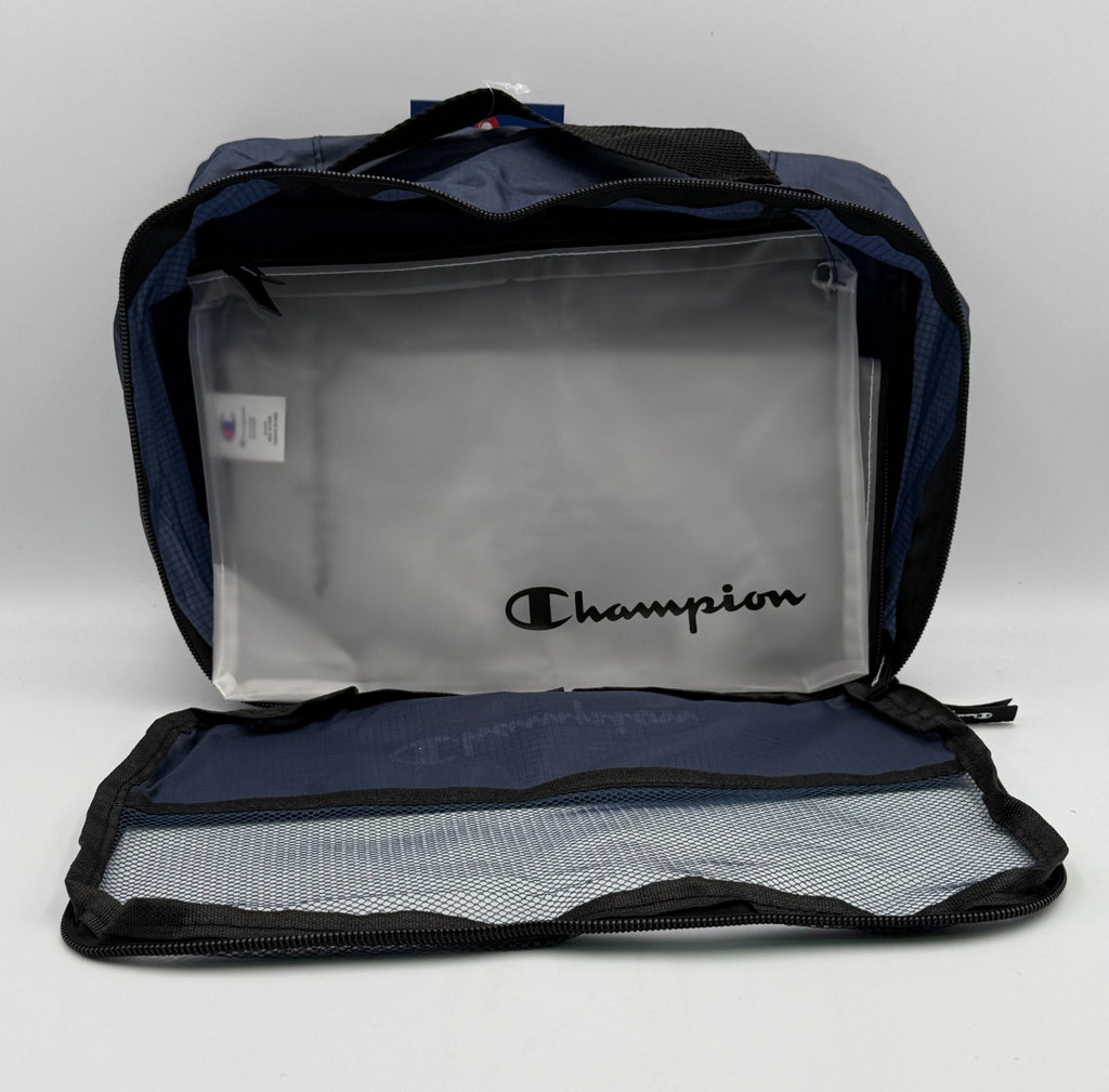 NWT Champion 6-Piece Packing Cube Set Travel Luggage Organizer Pouch Black
